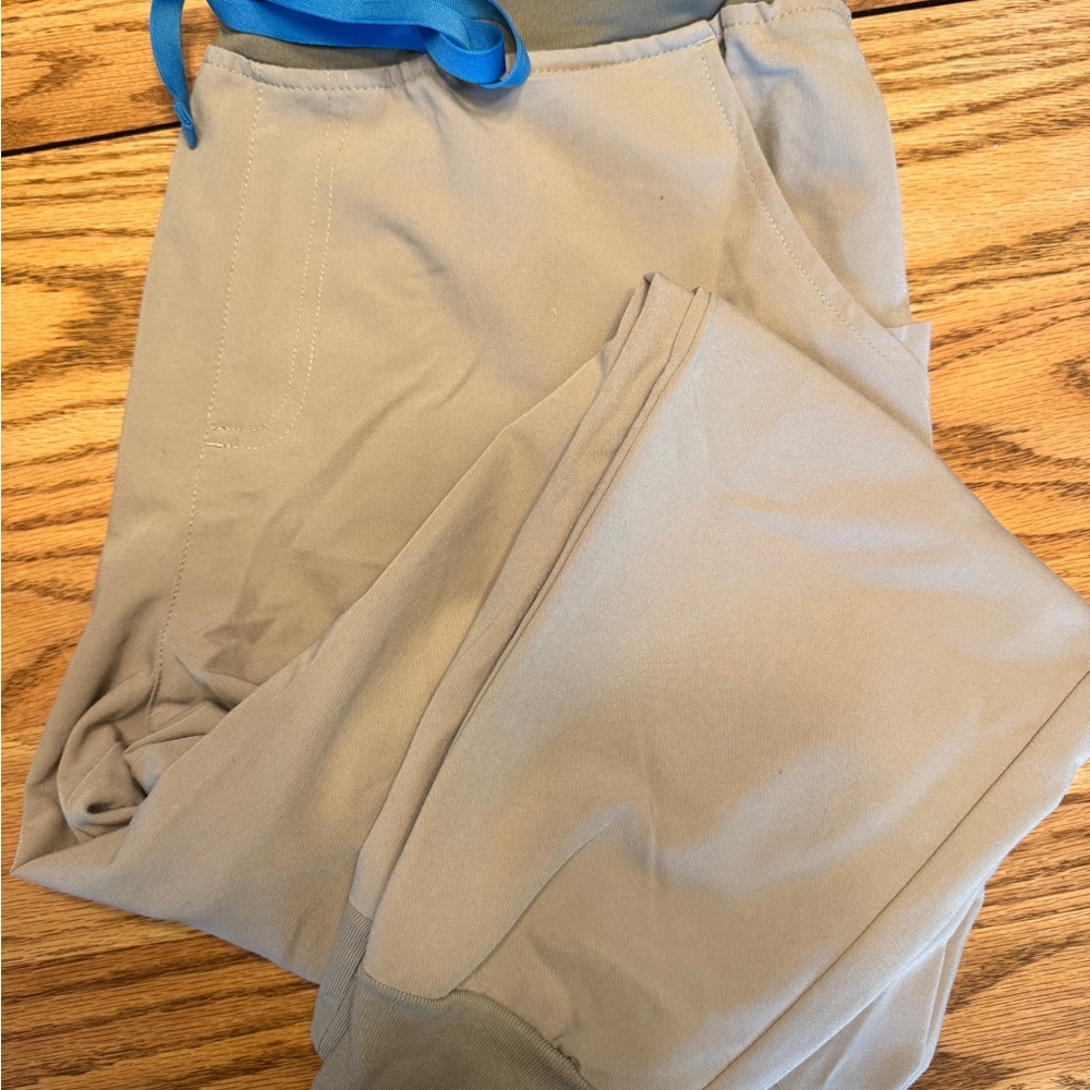 Figs womens Jogger Pants with Blue Drawstring